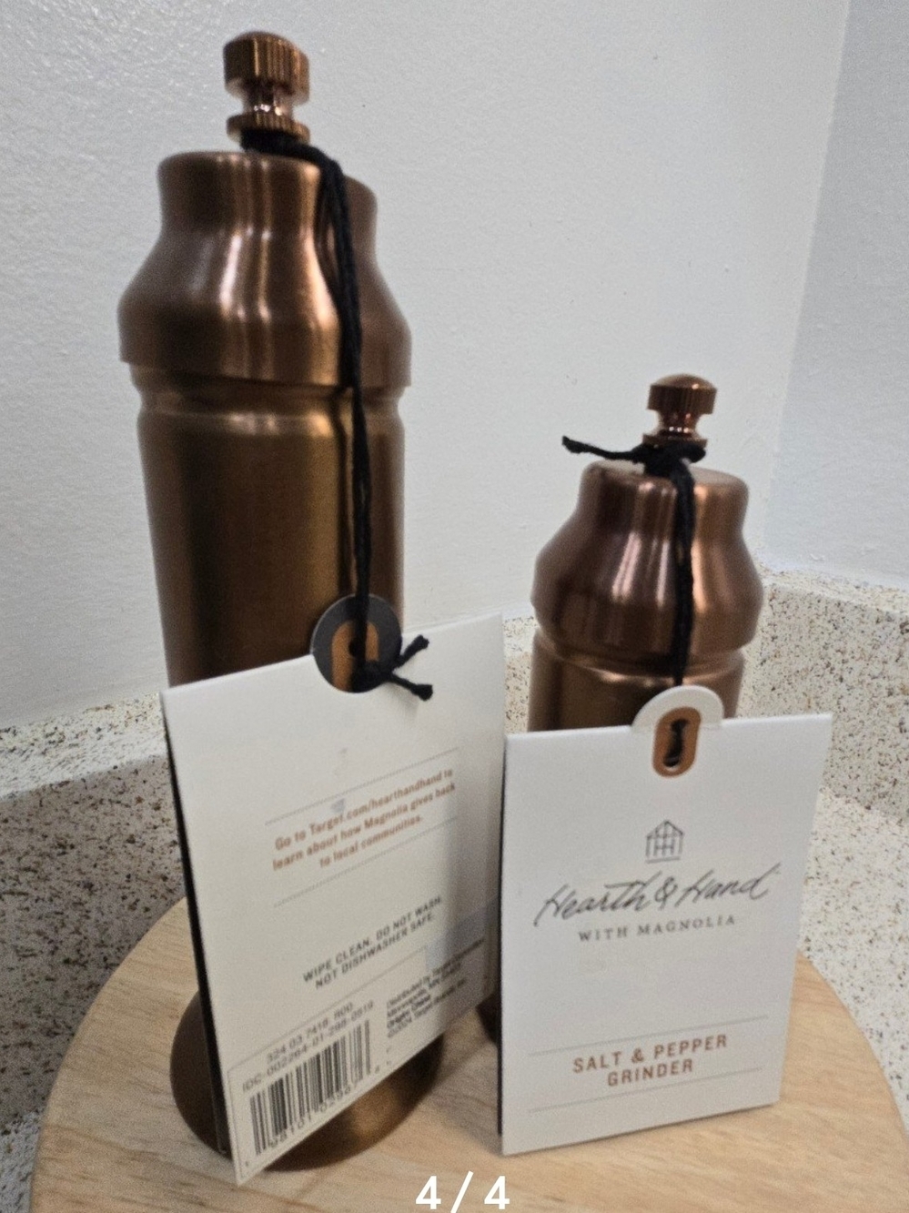 Hearth & Hand with Magnolia from Target the new copper salt and pepper grinder - Picture 8 of 9